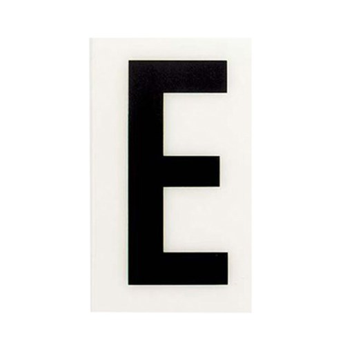 Sandleford White 'E' 60x35mm Self Adhesive Letter