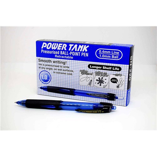 Mitsubishi Pencil Industrial UNI Power Tank Ballpoint Pen 1.00mm Blue