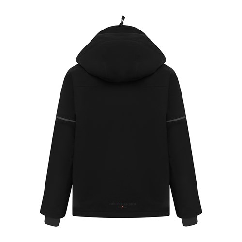 Black winter work jacket