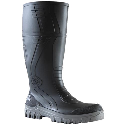 Bata Industrials Jobmaster III 400 PVC Safety Gumboots - Black Grey