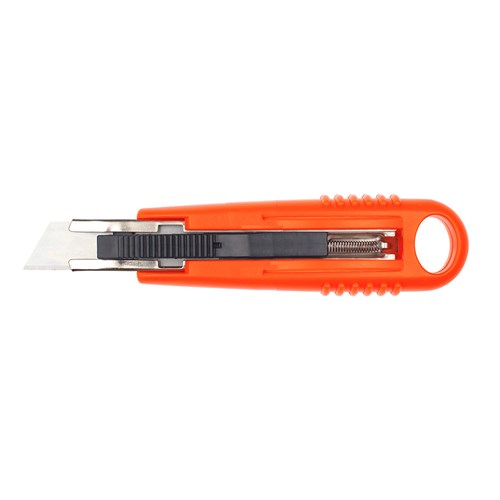 Side-slide safety knife