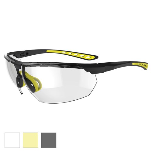 Safety Glasses - Blue Rapta 'BULLET' General Purpose Safety Glasses - Clear Lens
