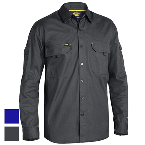 Bisley X Airflow™ Ripstop Shirt - Charcoal