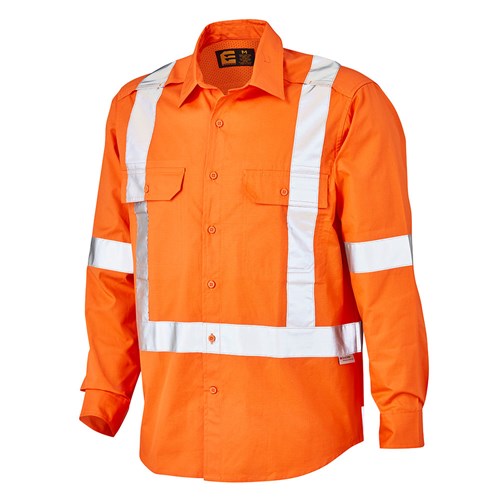 Long sleeve hi vis work shirts