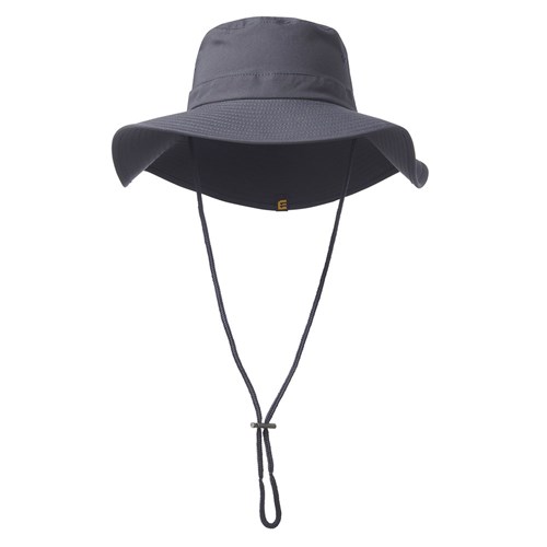 Navy blue wide brim hat