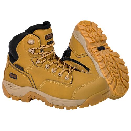 MAGNUM Precision Max Wheat Zip Sided Waterproof Safety Boots