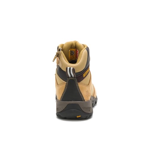 CAT Argon Hi Zip Sided Safety Boots