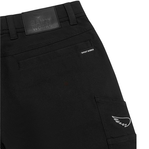 Black Cuffed Pants
