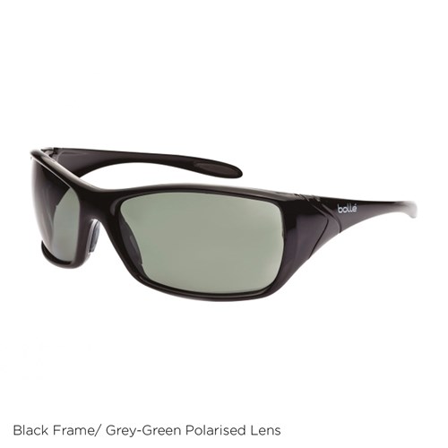 Bolle Safety Voodoo Safety Glasses - Black Frame Grey Polarised Lens