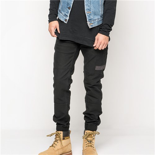 Stretch cuffed work pants
