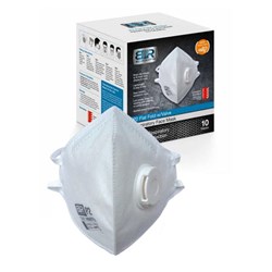 Disposable P2 Flat Fold Valved Respirator Mask