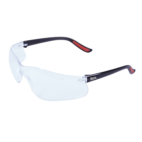 Safety Glasses - Blue Rapta Stormfront Safety Glasses -  Black Frame Light Mirror Lens